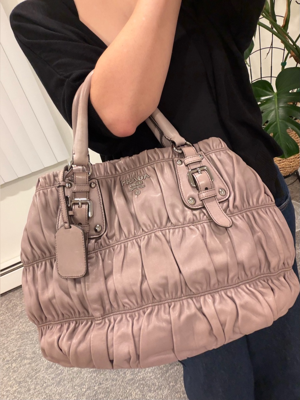 Prada Nappa Gaufre Satchel
